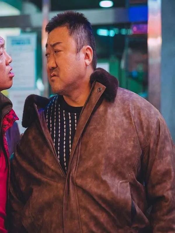 Ma Dong-seok Leather Jacket