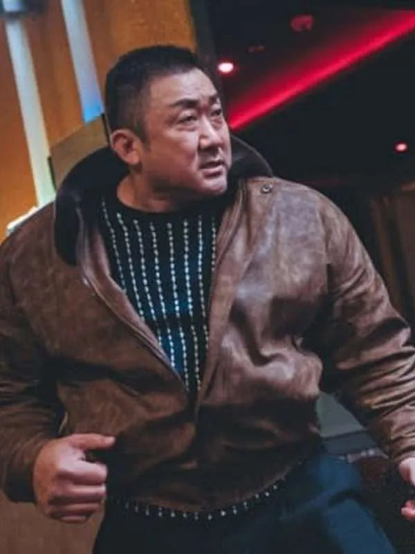 Ma Seok-do Brown Jacket