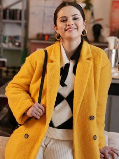 Mabel Mora Yellow Long Coat