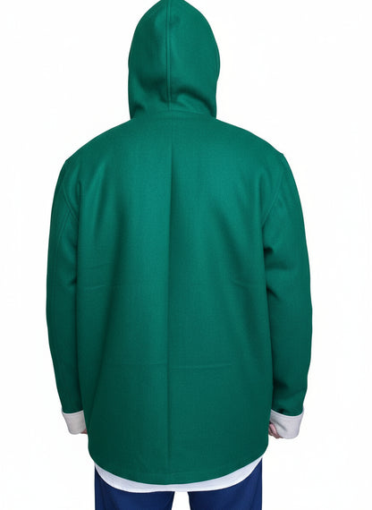 Macaulay Culkin Home Alone Kevin Mccallister Hooded Green Coat