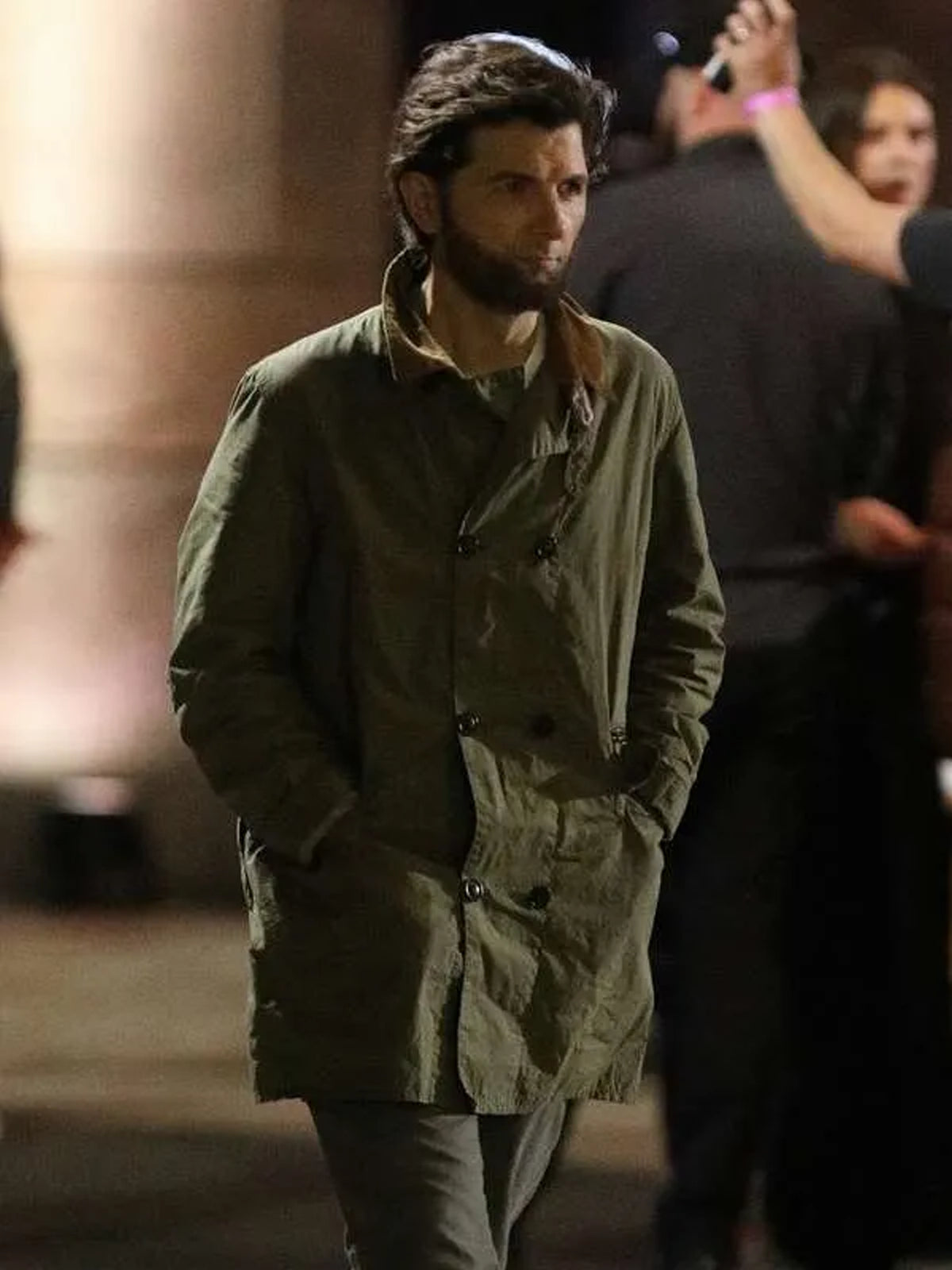 Madame Web 2024 Adam Scott Green Coat