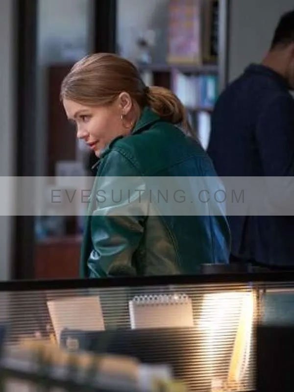 Maddie Green Leather Jacket