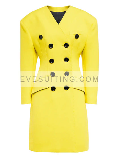 Madeline Wheeler Emily In Paris S03 Yellow Coat