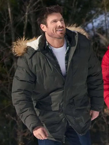 Marcus Rosner Falling Like Snowflakes 2024 Grey Parka Jacket