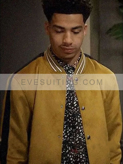 Marcus Scribner Tv Series Black-ish Andre Johnson Bomber Jacket