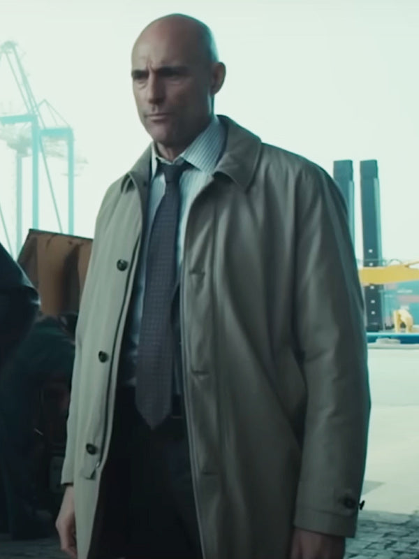Mark Strong Movie The Silent Hour 2024 Cotton Coat