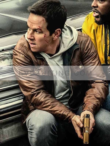 Mark Wahlberg Brown Jacket