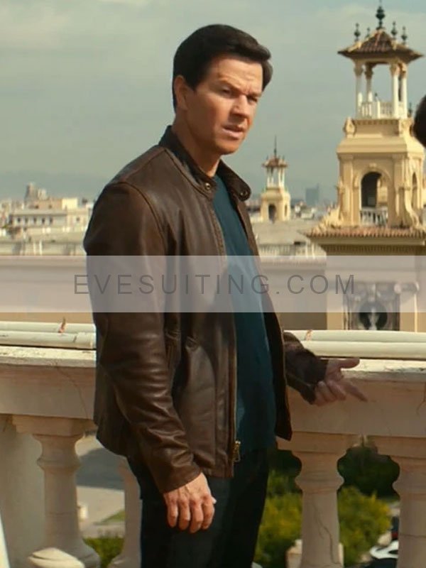 Mark Wahlberg Uncharted Leather Jacket