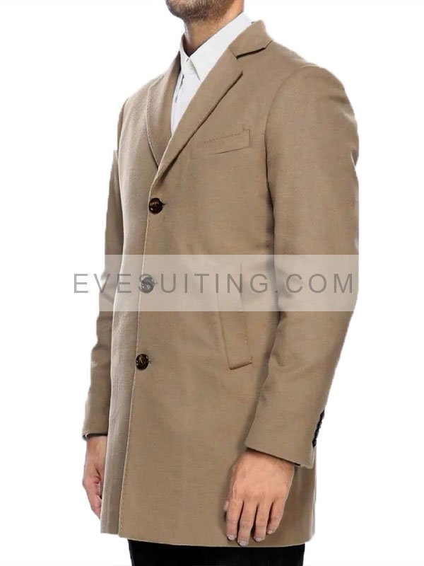 Marquise Vilson Isaac Brown Wool Vega Trench Coat