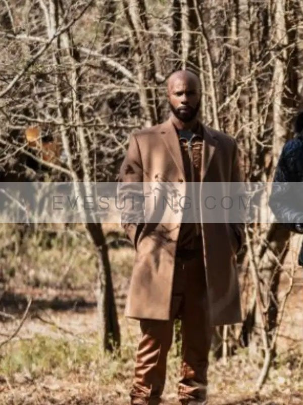 Marquise Vilson Tom Swift 2022 Isaac Brown Wool Vega Trench Coat