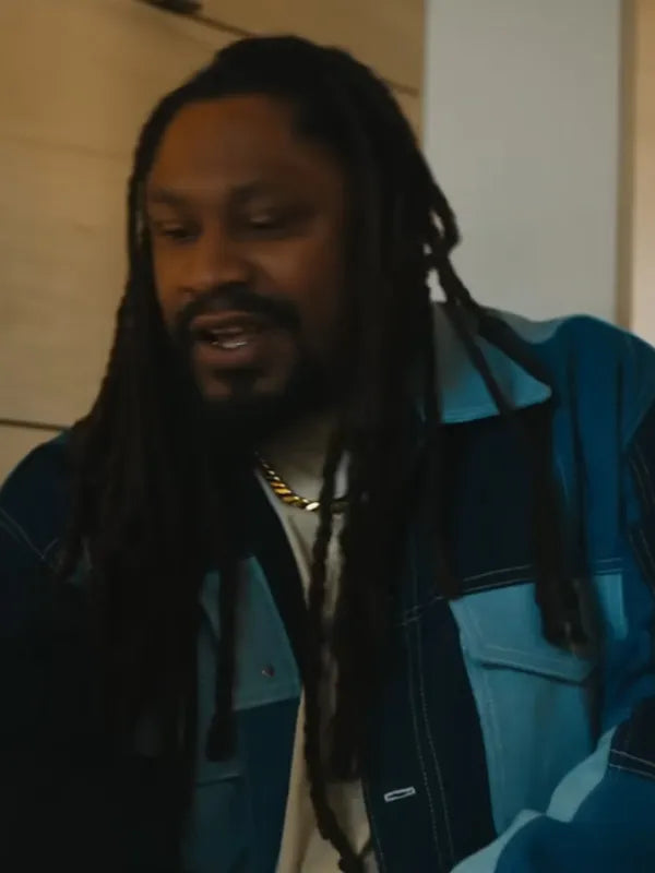 Marshawn Lynch Plaid Jacket