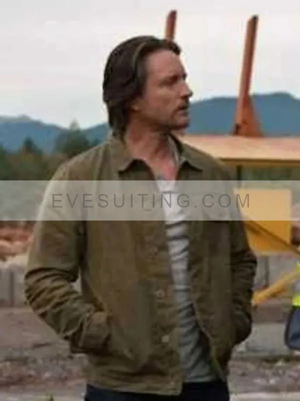 Martin Henderson Green Cotton Jacket