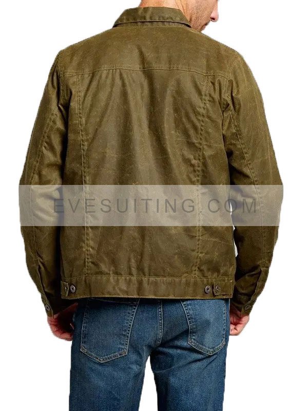 Martin Henderson Virgin River Season 04 Jack Sheridan Green Cotton Jacket