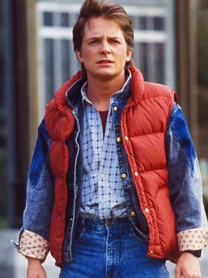Marty McFly Puffer Vest