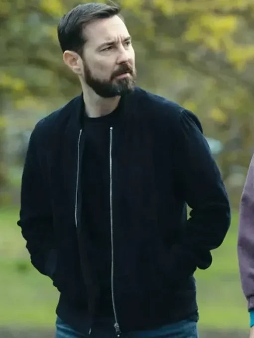 Martyn Fear 2025 Black Bomber Jacket