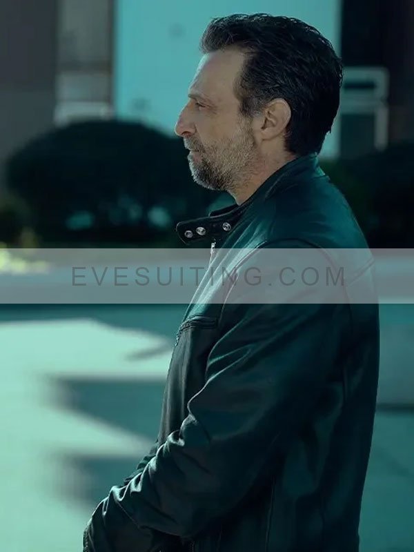 Mathieu Kassovitz Furies 2024 Driss Leather Jacket