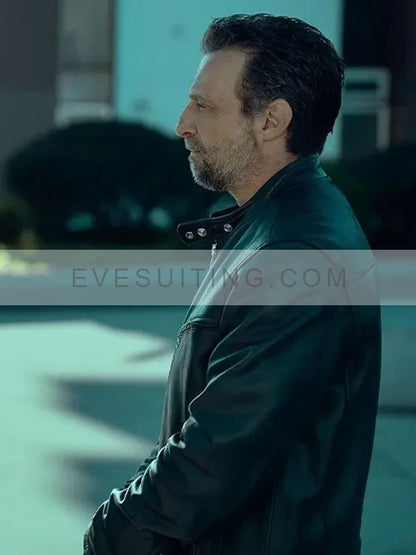 Mathieu Kassovitz Furies 2024 Driss Leather Jacket