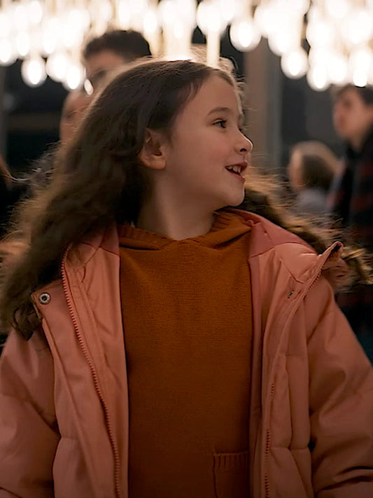 Matilda Firth Subservience 2024 Pink Puffer Jacket