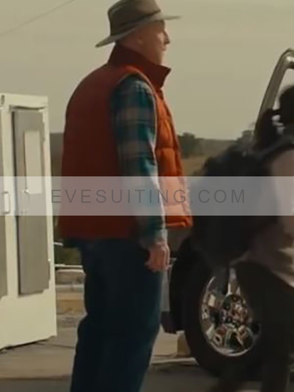 Matt Walsh Unplugging Dan Orange Puffer Vest