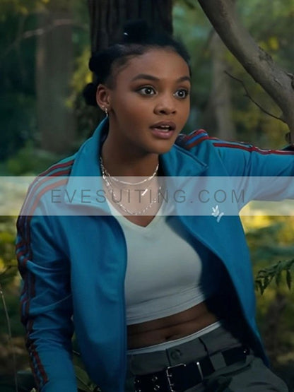 Mattie Franklin Blue Jacket