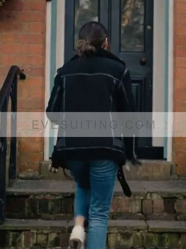 Maya Stern Shearling Leather Jacket