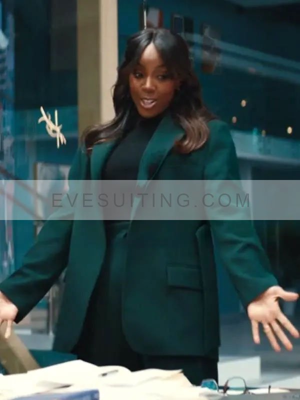 Mea Culpa 2024 Kelly Rowland Green Blazer