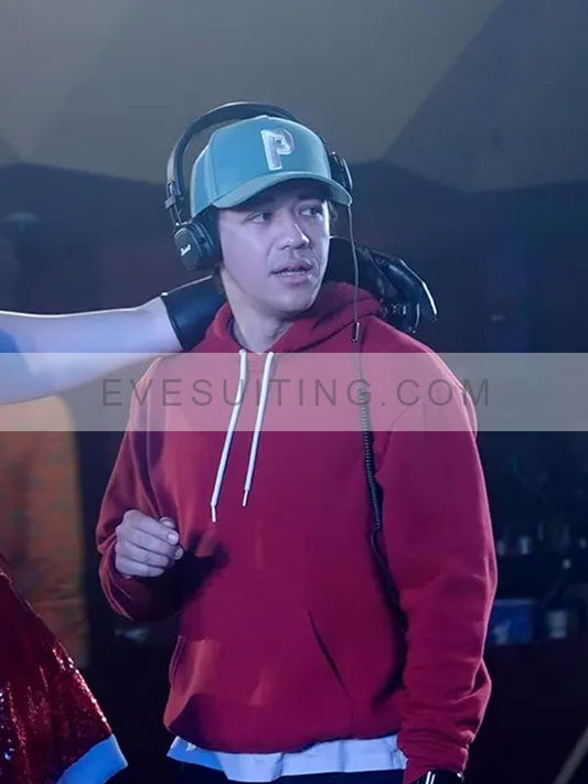 Mean Girls 2024 Kyle Hanagami Red Hoodie