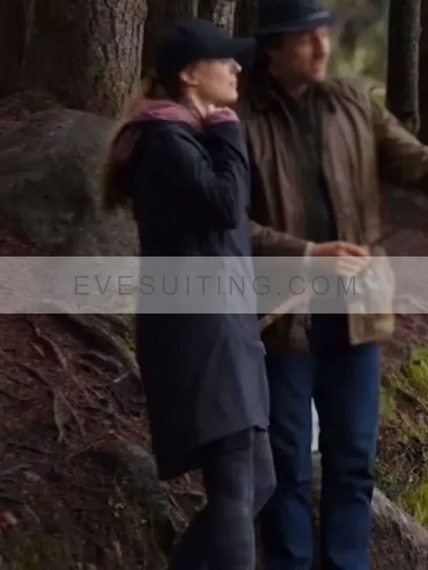 Melinda Monroe Black Coat