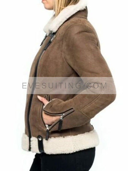 Melinda Monroe Shearling Jacket