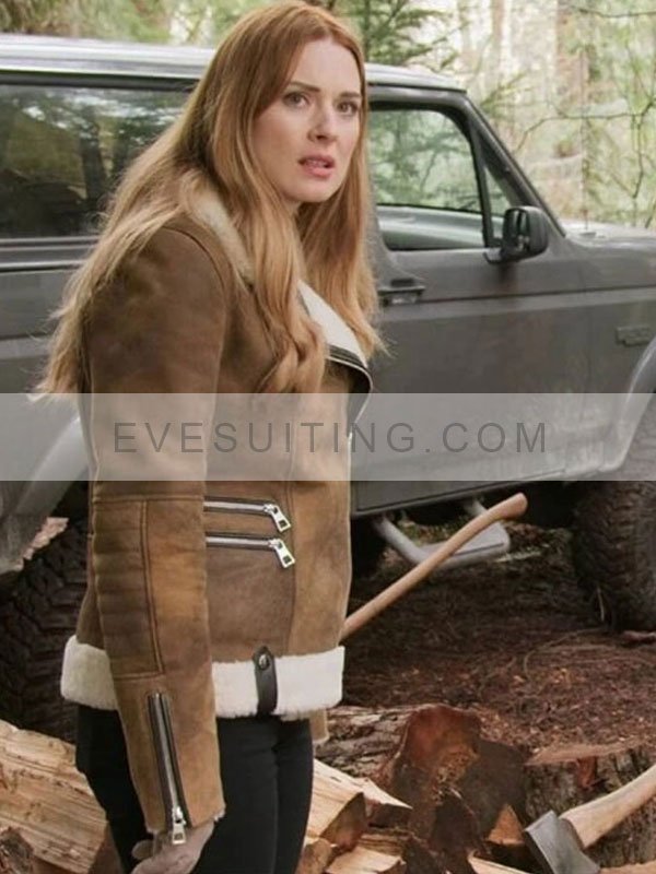 Melinda Monroe Virgin River Suede Jacket