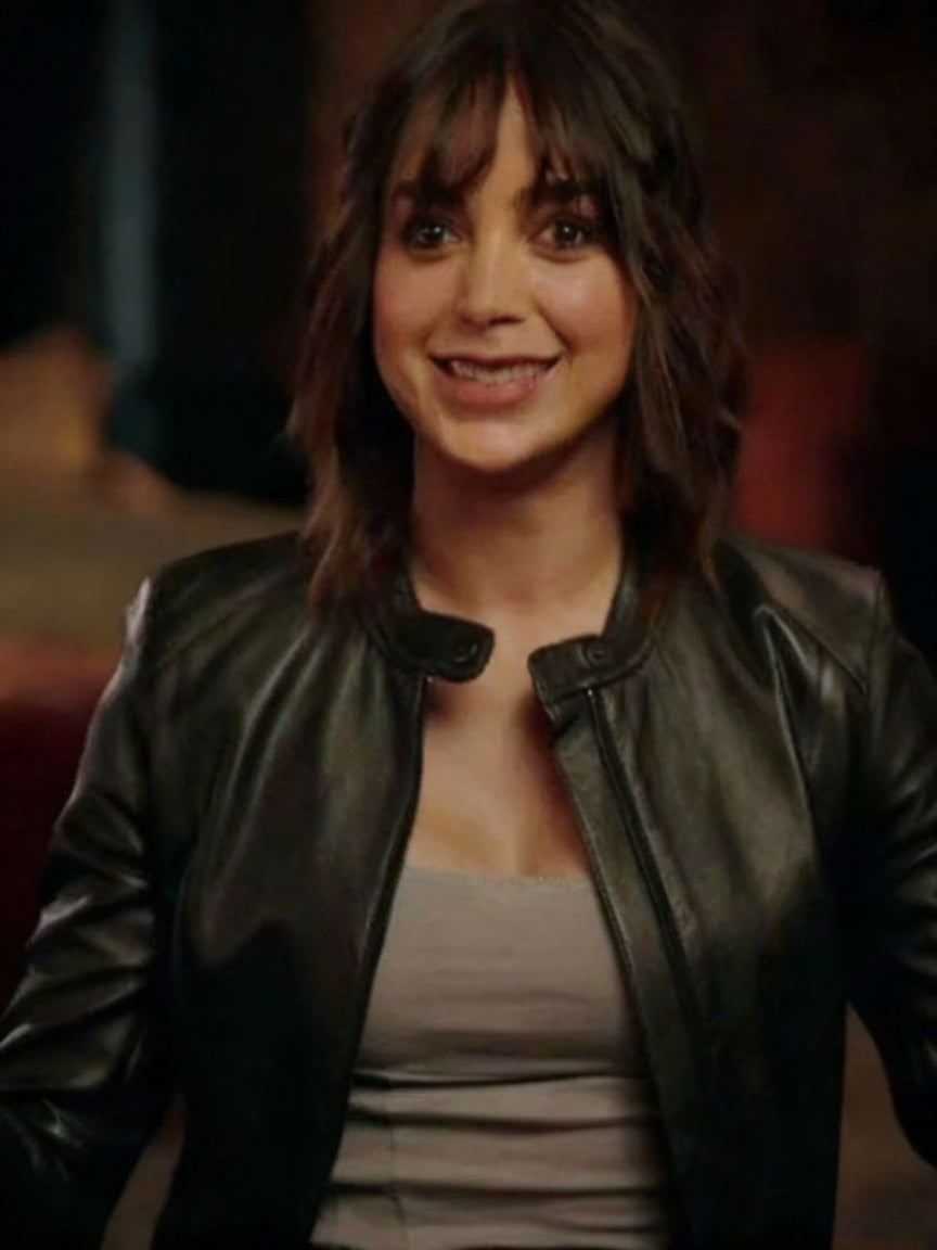 Melissa Barrera Abigail 2024 Leather Jacket