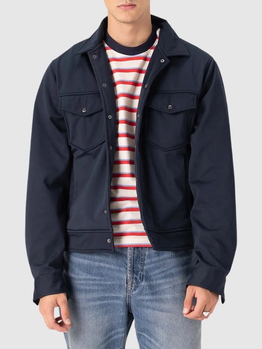 Men's Lightweight Blue Trucker Jacket  