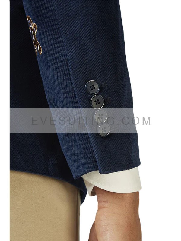Men's Christmas Velvet Blazer