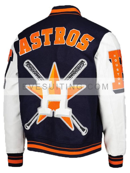 Men's Houston Astros Pro Standard Mash-Up Logo Jacket