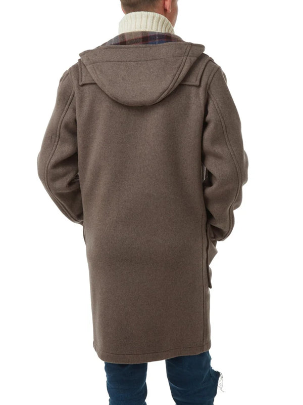 Men's Mushroom Hooded Duffle Coat