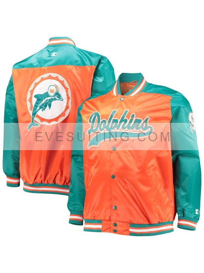 Men’s Orange Miami Dolphins Jacket