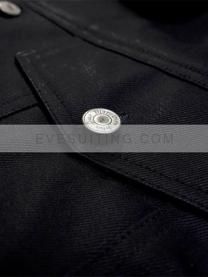 Men's Shearling Black Jacket