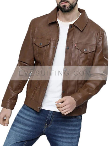Men's Shirt Style Collar Jacket