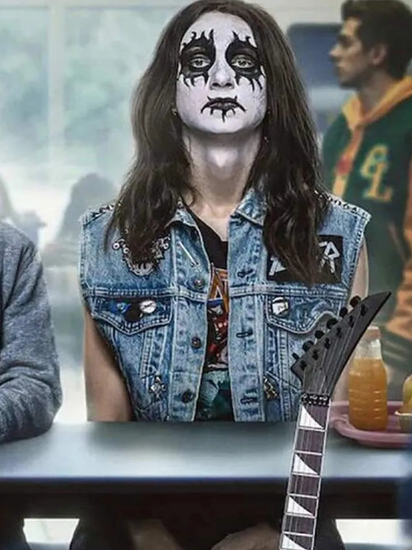 Metal Lords Hunter Sylvester Denim Vest