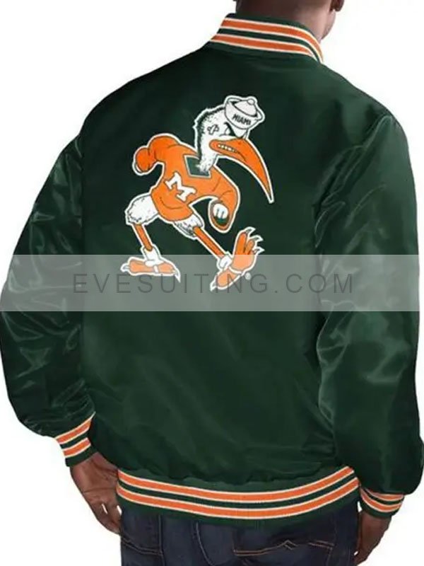 Miami Hurricanes Starter Varsity Jacket