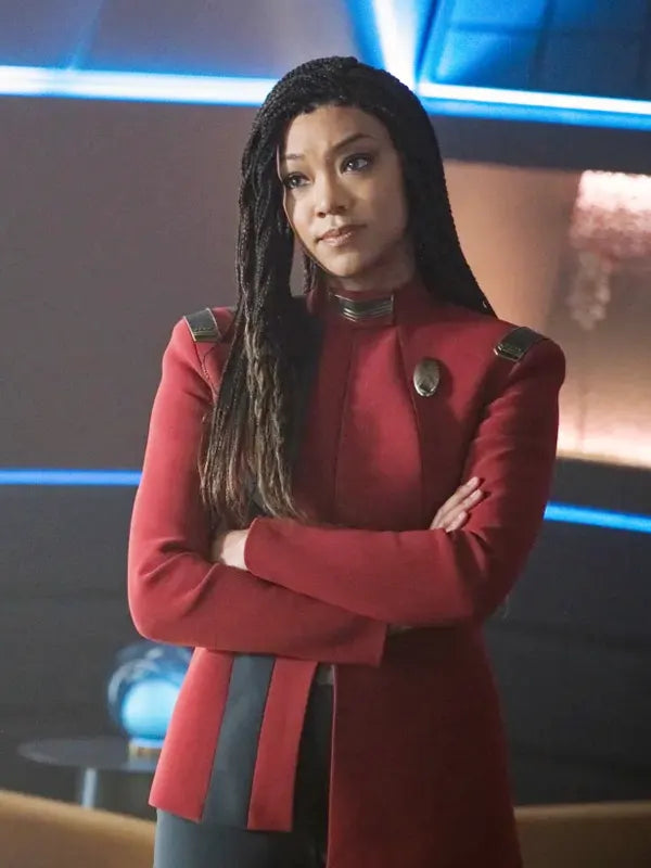 Michael Burnham Red Jacket Uniform