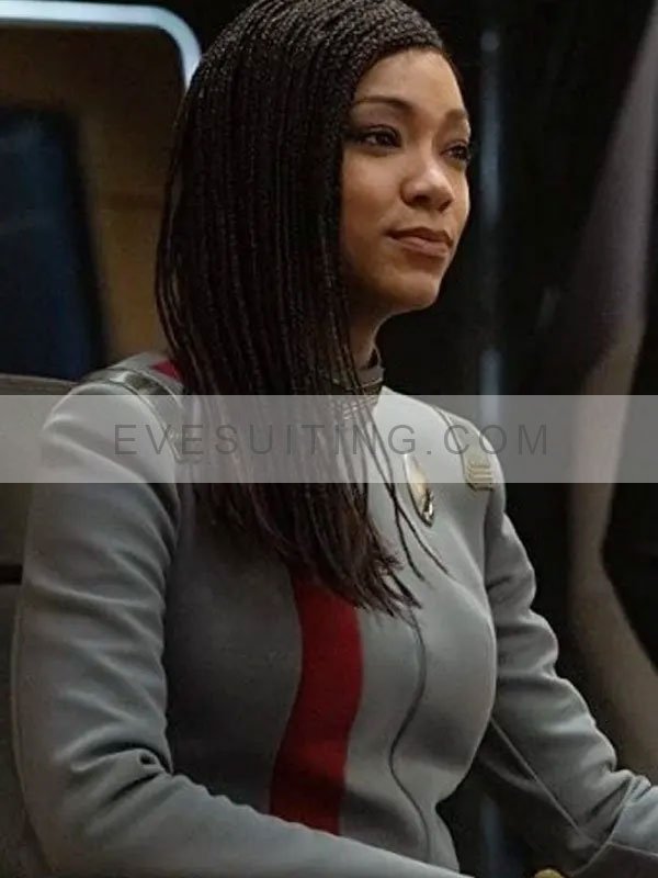 Michael Burnham Star Trek Discovery Sonequa Martin Grey Jacket