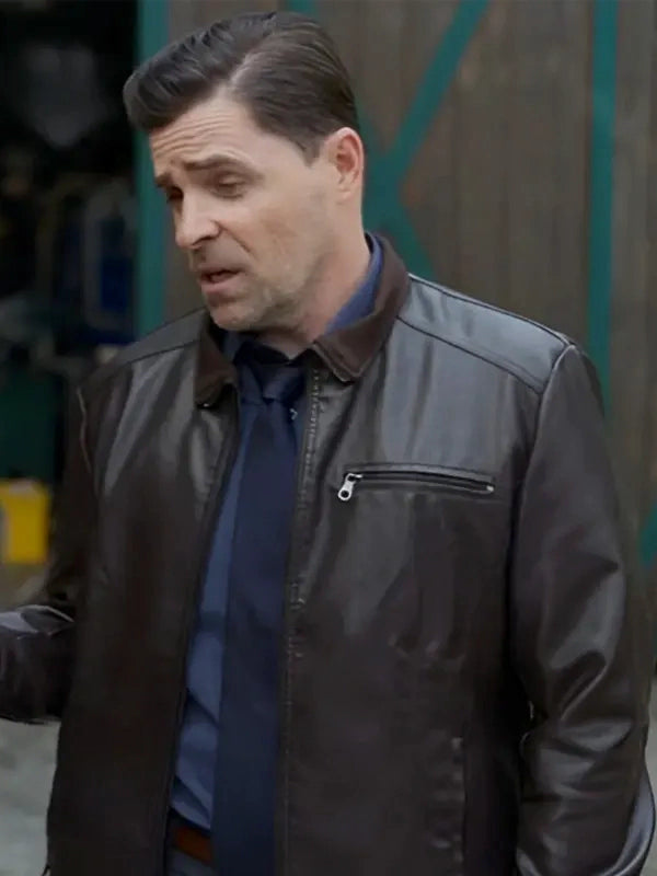 Michael Hogan Leather Jacket
