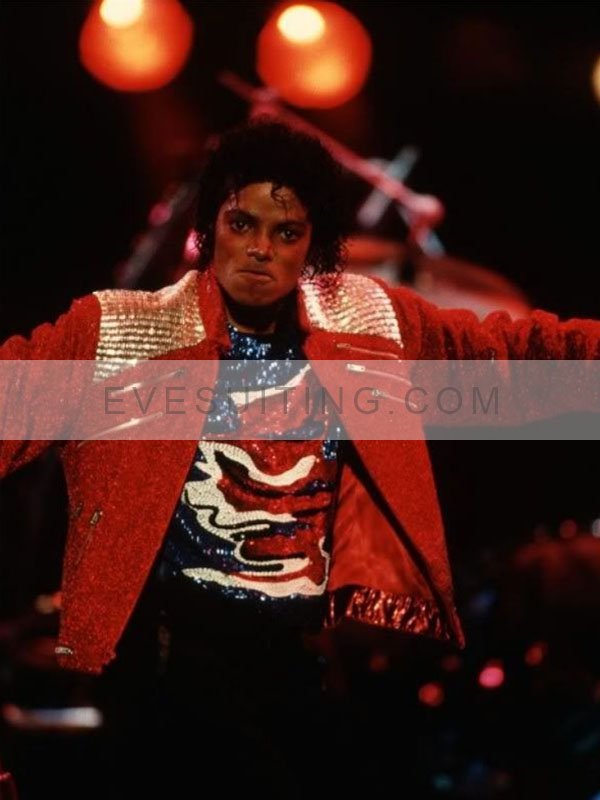 Michael Jackson Beat It Leather Jacket
