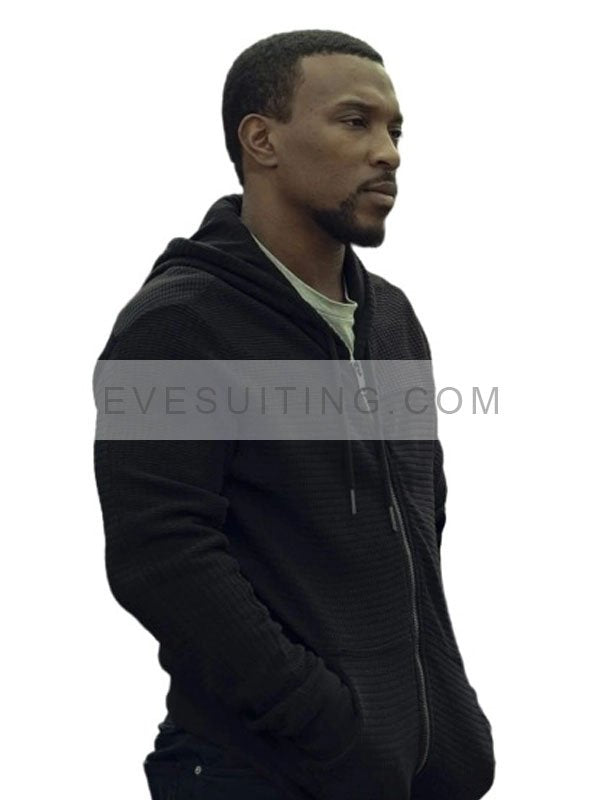 Micheal Ward Tv Series Top Boy S04 Jamie Black Fleece Hoodie