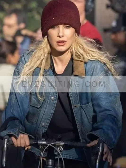 Michelle The Electric State 2024 Denim Jacket