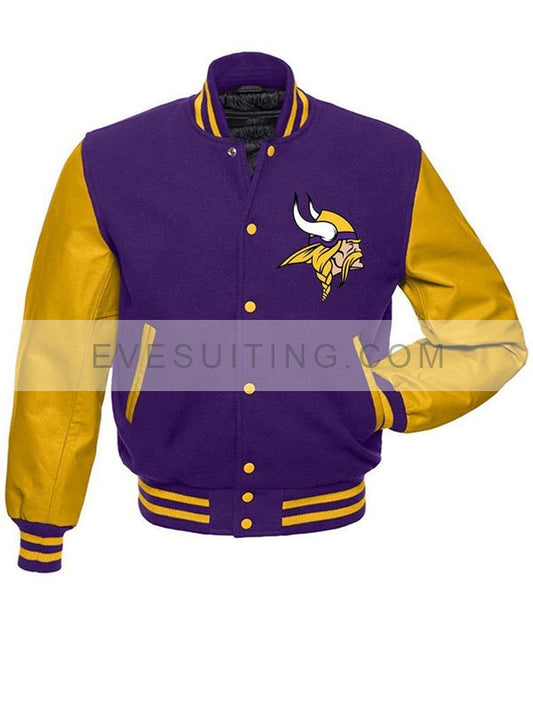 Minnesota Vikings Varsity Jacket