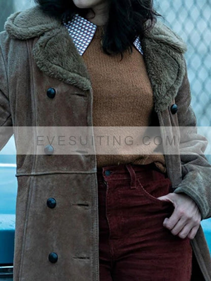 Mishel Prada The Continental 2023 KD Shearling Leather Coat