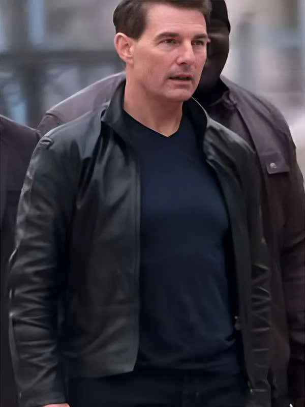 Mission Impossible 7 Tom Cruise Leather Jacket
