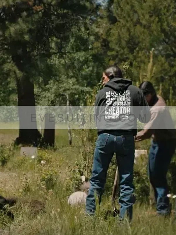 Mo Brings Plenty Yellowstone Season 5 Black Pullover Hoodie